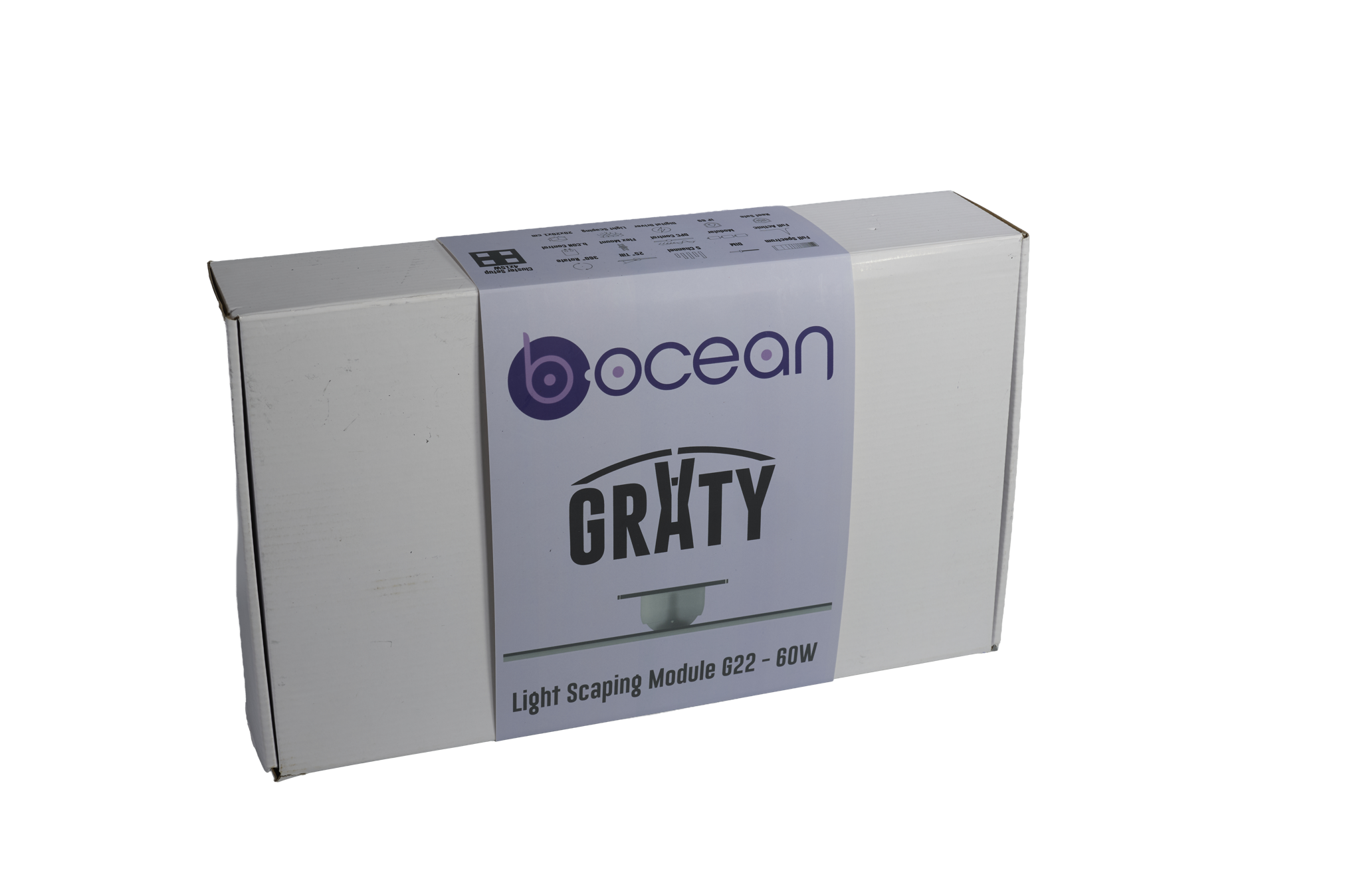 Gravity22 2x2 Modul 60 Watt 200x200x10mm