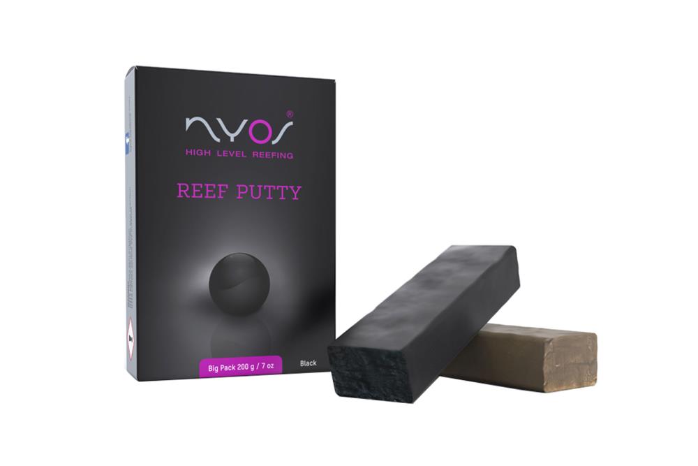 Nyos Reef Putty 200 g - Zweikomponenten Kleber Schwarz