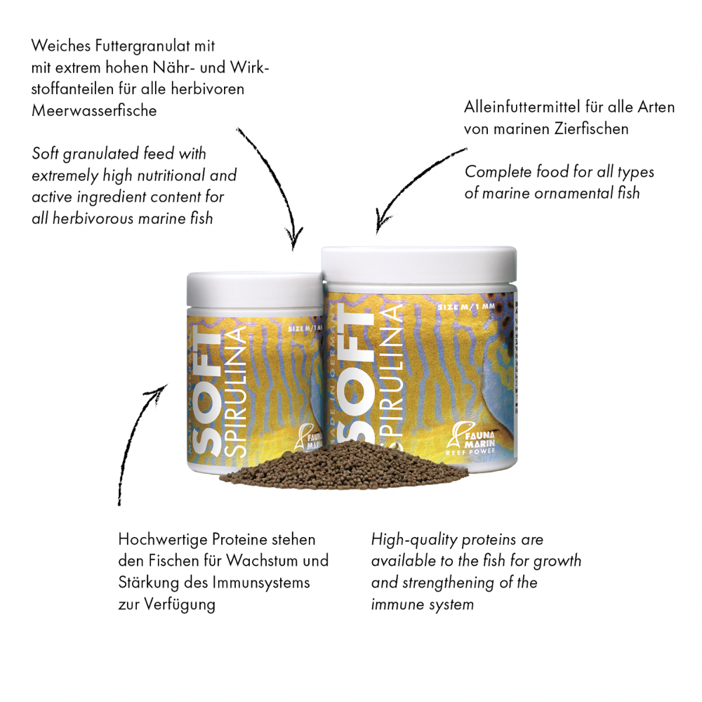 Soft Spirulina M 63g